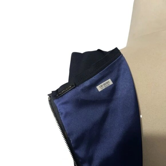 Elie Tahari Navy Sleeveless Dress Size US 4 - Picture 5 of 5